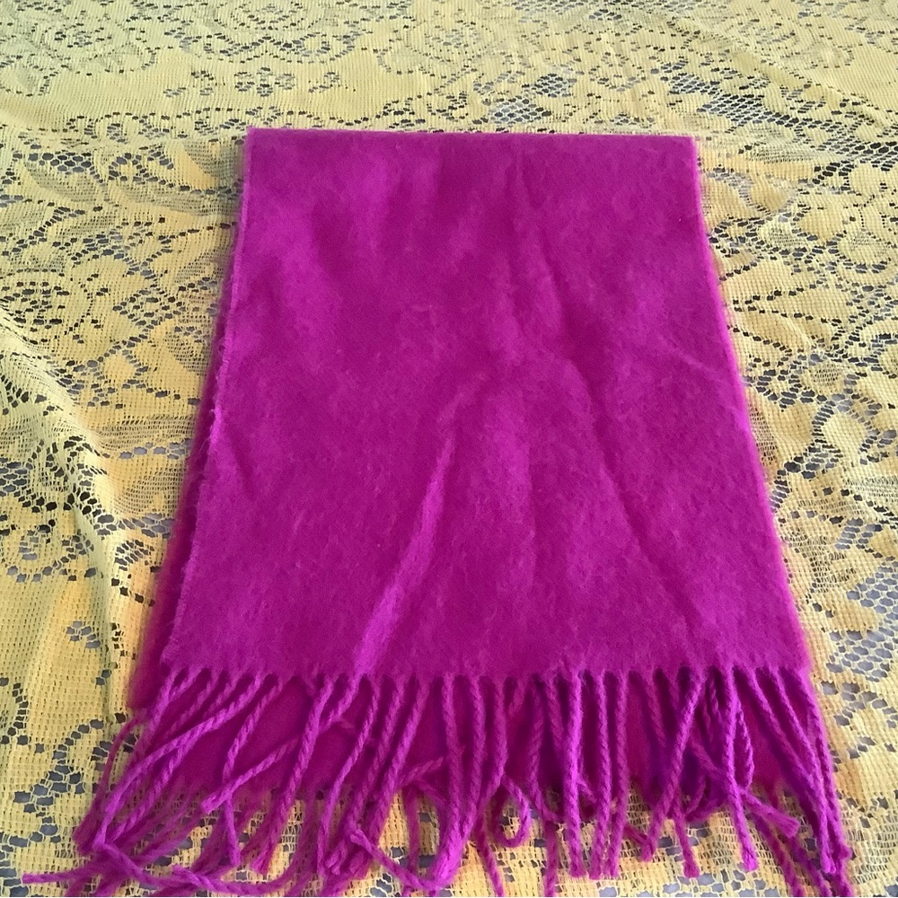 Cashmere feels 100% Acrylics Scarf pink - Picture 1 of 3